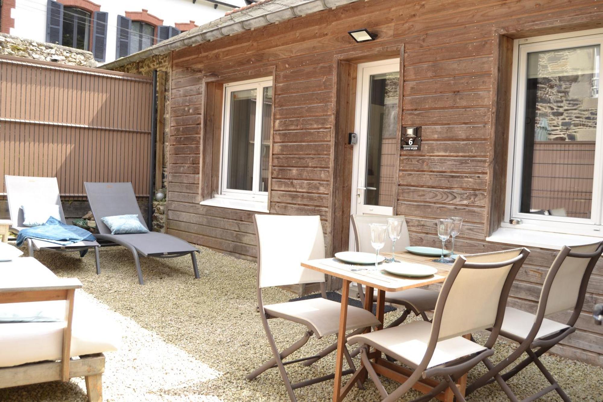 Charmante Petite Maison A 2 Pas De La Mer Maison 6 บินิค ภายนอก รูปภาพ